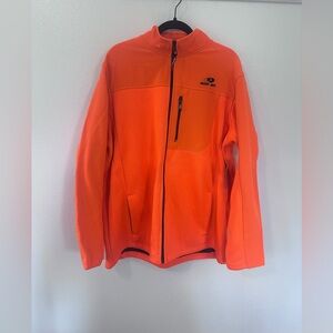 Mossy Oak High Visibility Orange Fleece Jacket